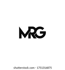 mrg letter original monogram logo design
