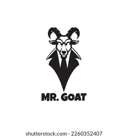 MR.GOAT logo business good for logo businessman.