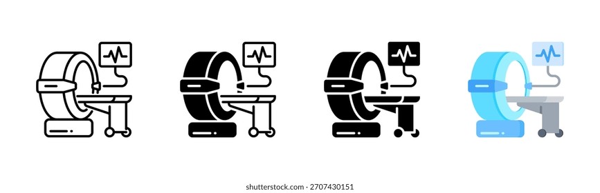 Mri Icon, Multi Styles Icon Set