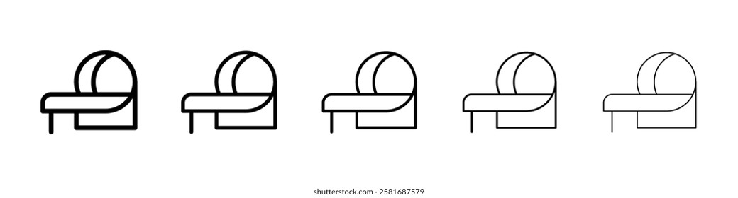 Mri icon Vector logo sign