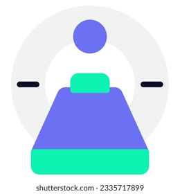Icono de máquina de resonancia magnética se puede usar para uiux, etc