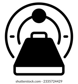 MRI Machine Icon can be used for uiux, etc