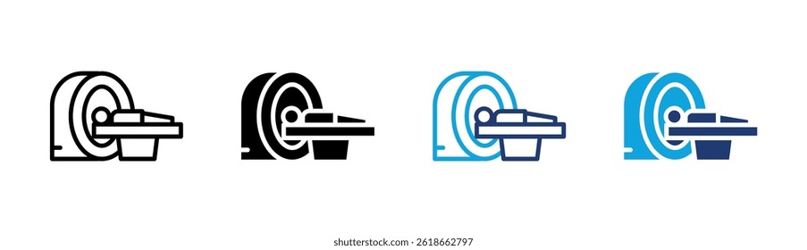 Mri Scan Icon Element For Design