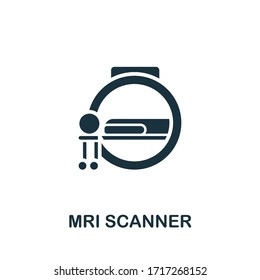 Mri Scanner icon. Simple illustration from medical equipment collection. Creative Mri Scanner icon for web design, templates, infographics and more
