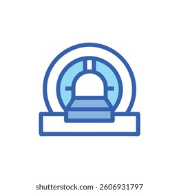 mri-scan icon vector illustration style