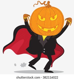 Mr.Jack o Lantern is haunting on Halloween day