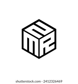Diseño del logotipo de la letra MRN con fondo blanco en el ilustrador. Logo vector, diseños de caligrafía para logotipo, afiche, invitación, etc.