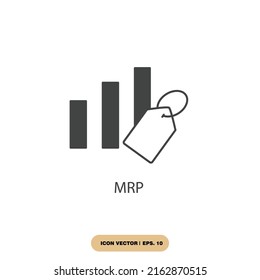 mrp icons  symbol vector elements for infographic web