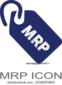 MRP maximaler Einzelhandelspreis Vektor Illustration