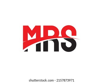 MRS Letter Initial Logo Design Vector Illustration