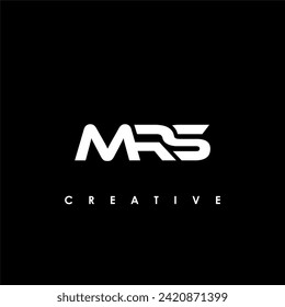 MRS Letter Initial Logo Design Template Vector Illustration