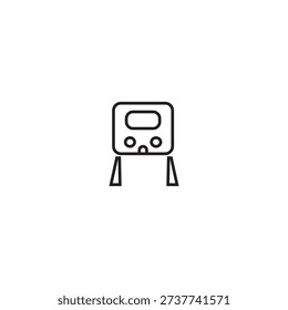 MRT icon illustration eleemnt design