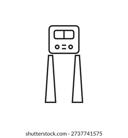 MRT icon illustration eleemnt design