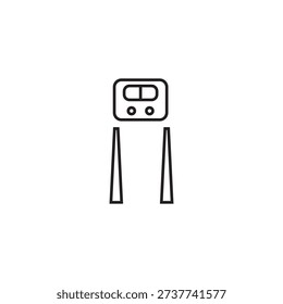 MRT icon illustration eleemnt design