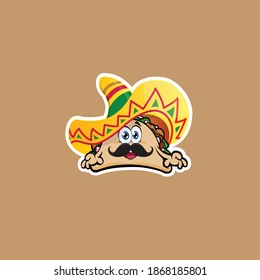 Mr.Tacco with hat on it