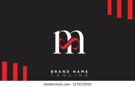 MS Alphabet letters Initials Monogram logo SM