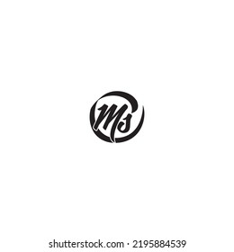 MS brush concept in high quality professional design that will print well across any print media
