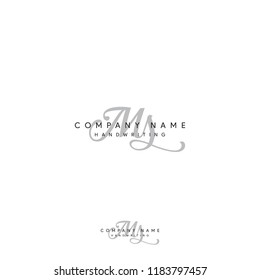 MS initial logo or Handwriting letter MS logo or MS logo or letter MS Signature logo