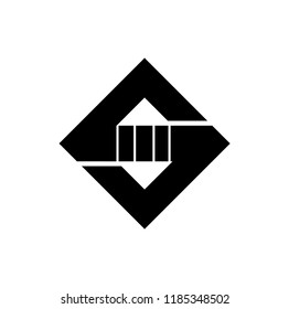 ms letter vector logo