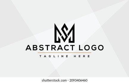 Logo de MS, vector de iconos de la carta creativa de MS para cualquier tipo de negocio