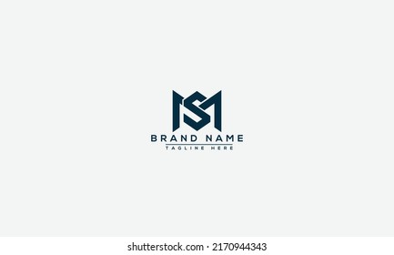 Ms Logo Design Template Vector Graphic Stock Vector (Royalty Free ...