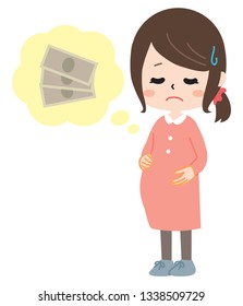 Ms. Pregnant Woman Who Considers Money