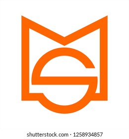 MS, SM , MSO initials company logo