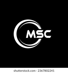 MSC Logo Design, Inspiration for a Unique Identity. Modern Elegance and Creative Design. Watermark Your Success with the Striking this Logo.