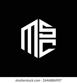 MSC logo MSC icon MSC monogram MSC letter minimalist Circle flat Unique modern abstract logo design.