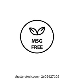 Msg free icon Black line, simple illustration for web and app..eps
