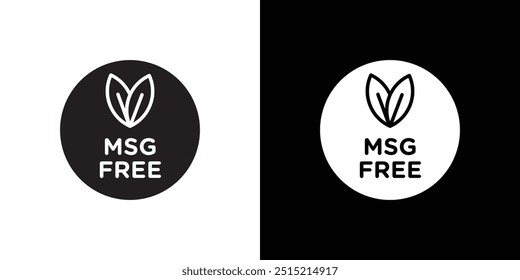 Msg free icon Thin line flat illustration