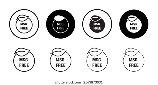 Msg free icon web design in vector