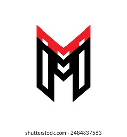 M-Shaped Logo Design for Modern Businesses