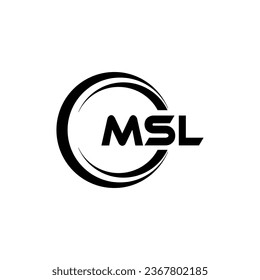 Diseño de logotipos MSL, inspiración para una identidad única. Elegancia moderna y diseño creativo. Marca tu éxito con el impresionante logotipo.