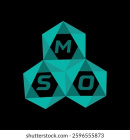 MSO creative minimalist letter logo. MSO unique vector initials alphabet letter logo design
