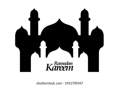 msque vector on white background