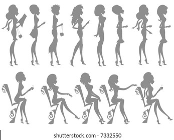 Mss Boo silhouette collection