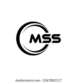MSS Logo Design, Inspiration for a Unique Identity. Modern Elegance and Creative Design. Watermark Your Success with the Striking this Logo.