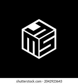Diseño del logotipo de la letra MSY con fondo negro en ilustrador, logotipo vectorial estilo moderno de superposición de tipos de letra del alfabeto. diseños de caligrafía para logotipo, afiche, invitación, etc.