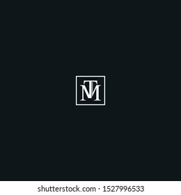MT Letter Logo Design Template Vector, eps 10