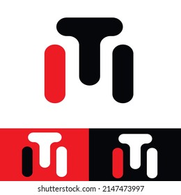 MT Logo Design Template Vector Graphic 