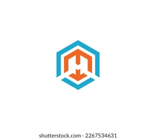 MT Logo, Technology Consulting logo, hexagon logo