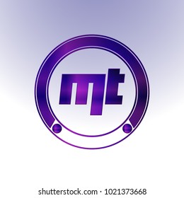 MT Logo,Metal Logo,purple Logo,Monogram