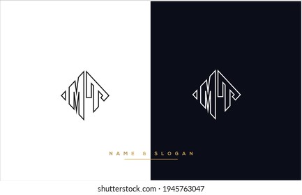 MT ,TM Abstract Letters Logo Monogram