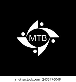 MTB logo. M T B design. White MTB letter. MTB, M T B letter logo design. Initial letter MTB linked circle uppercase monogram. M T B letter logo vector design. top logo, Most Recent, Featured