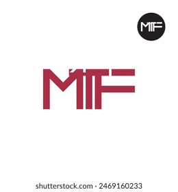 MTF Logo Letter Monogram Design