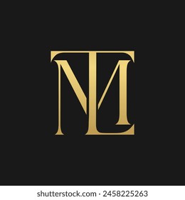 MTL Luxury Logo design Template