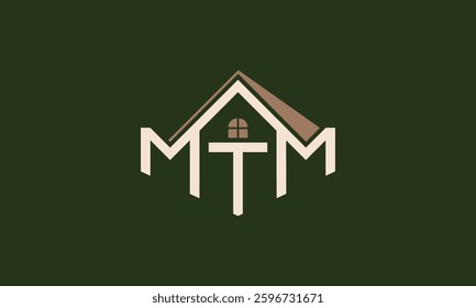 MTM house monogram logo design