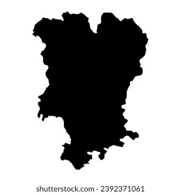 Mtskheta Mtianeti region map, administrative division of Georgia. Vector illustration.