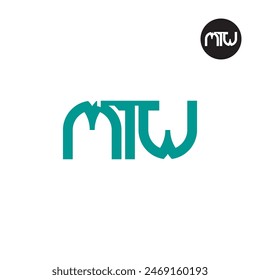 MTW Logo Letter Monogram Design